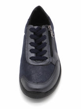 Afbeelding in Gallery-weergave laden, 131-79-010 Dames Veterschoenen  Comfort Sens 1421-11611W8  Kira 01 Donkerblauw Wijdte K (3411)

