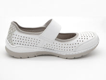 Afbeelding in Gallery-weergave laden, 113-01-004 Dames Bandschoenen Mode Rieker L32B5-82 Wit  (3550)
