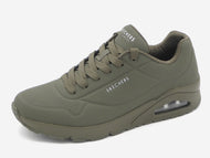 232-69-005 Heren Veterschoenen Sportief Skechers Uno Stand On Air 52458 DKGR Donkergroen  (2021)
