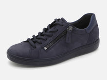 Afbeelding in Gallery-weergave laden, 132-79-007 Dames Veterschoenen  Sportief Ecco Soft 7 / 490553-61332 Donkerblauw  (3379)

