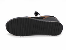 Afbeelding in Gallery-weergave laden, 133-91-017 Dames Veterschoenen  Sneaker Marco Tozzi 23719-098 Zwart Combi  (3714)
