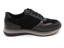 Afbeelding in Gallery-weergave laden, 131-91-004 Dames Veterschoenen  Comfort Sens 1770-12861.003 Kivian 01 Zwart Combi Wijdte K (3413)
