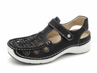 112-99-002 Dames Bandschoenen Sportief Wolky Rolling Sun 0720436-070 Zwart  (3239)
