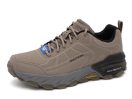239-19-001 Heren Veterschoenen Wandelschoen Skechers Max Protect-Irongaurd 237672 TPBK Donkerbeige  (2829)