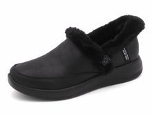 Afbeelding in Gallery-weergave laden, 192-99-015 Dames Pantoffel-Gesloten Ongevoerd Skechers Slip-Ins Cozy Escape 168114 BBK Zwart  (3439)
