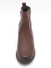 Afbeelding in Gallery-weergave laden, 171-25-007 Dames Hoge Schoenen Boot Hak Jana 26377-305 Middenbruin Wijdte H (2758)
