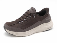 142-29-001 Dames Instappers Sportief Skechers Contour Foam-Natural Ease 150507 CHOC Donkerbruin  (3814)