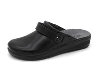 181-99-006 Dames Pantoffel-Muilen Leer Rohde 6166-90 Zwart  (3415)