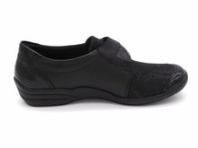 Afbeelding in Gallery-weergave laden, 123-99-007 Dames Klittenband Schoenen Mode Remonte R7600-00 Zwart Wijdte H (3327)

