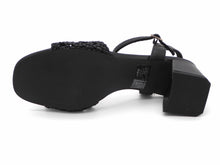 Afbeelding in Gallery-weergave laden, 104-99-005 Dames Hakschoenen Sandalette Marco Tozzi 28382-001 Zwart  (2928)
