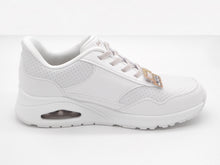 Afbeelding in Gallery-weergave laden, 142-01-004 Dames Instappers Sportief Skechers Uno Banksia Luxe 177118 WHT Wit  (3638)
