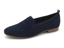 Afbeelding in Gallery-weergave laden, 143-79-008 Dames Instappers Ballerina Jana 24266-80E Donkerblauw Wijdte H (3488)
