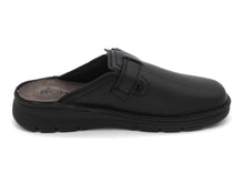 Afbeelding in Gallery-weergave laden, 281-99-017 Heren Pantoffel-Muilen Leer Rohde 5998-90 Zwart  (3428)
