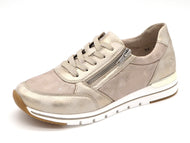 133-15-014 Dames Veterschoenen  Sneaker Remonte R6700-61 Middenbeige Wijdte G (2597)