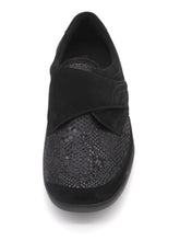 Afbeelding in Gallery-weergave laden, 121-99-010 Dames Klittenband Schoenen Comfort Waldlaufer M54306-217-001 Zwart Wijdte M (3287)
