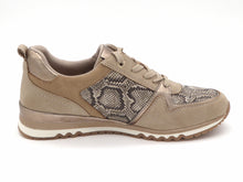 Afbeelding in Gallery-weergave laden, 133-15-015 Dames Veterschoenen  Sneaker Marco Tozzi 23740-344 Middenbeige  (3364)

