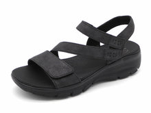 Afbeelding in Gallery-weergave laden, 152-99-011 Dames Sandalen Sportief Skechers Easy Going-All Day Chic 163532 BBK Zwart  (3245)
