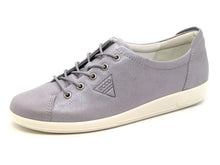 Afbeelding in Gallery-weergave laden, 132-85-002 Dames Veterschoenen  Sportief Ecco Soft 2.0 / 206503-01177 Middengrijs  (1591)
