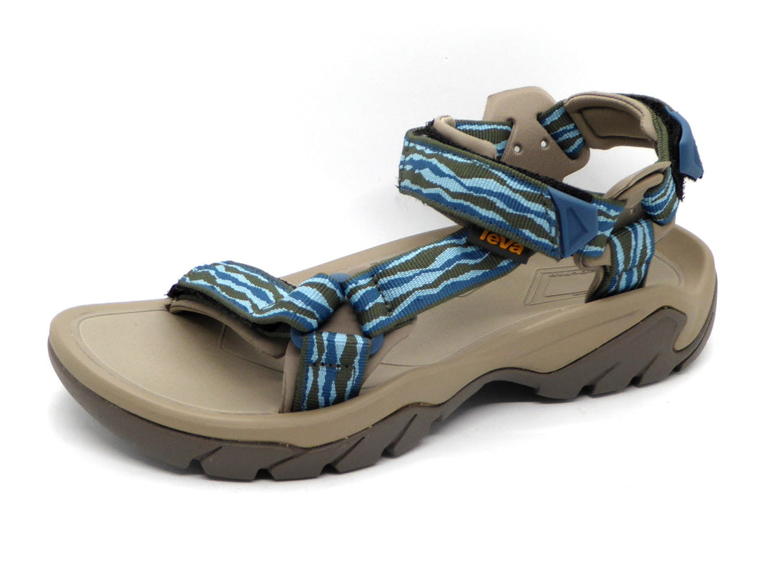 152-75-002 Dames Sandalen Sportief Teva Terra FI 5 Universal 1099443-FMBG Middenblauw  (1723)