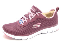 Afbeelding in Gallery-weergave laden, 132-55-004 Dames Veterschoenen  Sportief Skechers Flex Appeal 4.0 Brilliant View 149303 Roze  (677)
