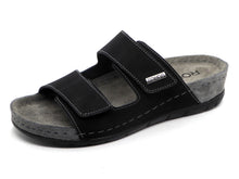 Afbeelding in Gallery-weergave laden, 162-99-003 Dames Open Slippers Sportief Rohde 5853-90 Zwart  (2242)
