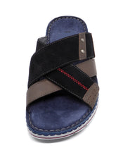 Afbeelding in Gallery-weergave laden, 263-73-002 Heren Open Slippers Mode Rohde 5982-51 Donkerblauw  (261)
