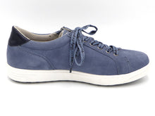 Afbeelding in Gallery-weergave laden, 133-73-001 Dames Veterschoenen  Sneaker Jana 23611-802 Middenblauw  (1752)
