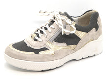 Afbeelding in Gallery-weergave laden, 131-13-005 Dames Veterschoenen  Comfort Durea 6252-685-9501 Lichtbeige Wijdte H (502)
