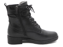 Afbeelding in Gallery-weergave laden, 172-94-033 Dames Hoge Schoenen Boot Plat Tamaris 85221-001 Zwart  (605)
