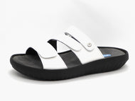 162-01-001 Dames Open Slippers Sportief Wolky Sense 0088531-100 Wit  (2367)