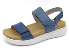 Afbeelding in Gallery-weergave laden, 152-75-003 Dames Sandalen Sportief Westland 14710-640 Borneo 10 Middenblauw  (471)
