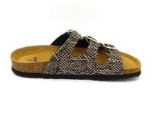 Afbeelding in Gallery-weergave laden, 162-27-001 Dames Open Slippers Sportief Lily Fashion 0001-20 Donkerbruin  (1404)
