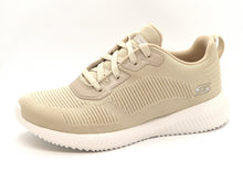 Afbeelding in Gallery-weergave laden, 132-13-005 Dames Veterschoenen  Sportief Skechers Bobs Squad Touch Talk 32504 Middenbeige  (949)
