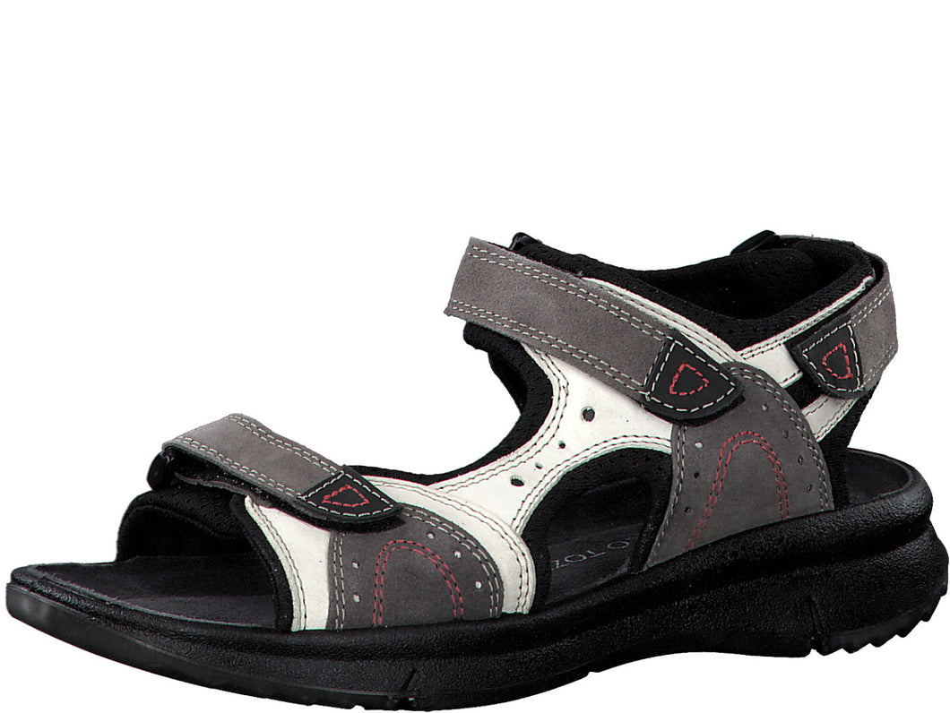 152-81-001 Dames Sandalen Sportief Marco Tozzi 28530-098 Donkergrijs  (218)