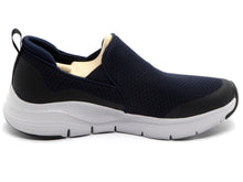 Afbeelding in Gallery-weergave laden, 242-79-005 Heren Instappers Sportief Skechers Arch Fit Banlin 232043 Donkerblauw  (2113)
