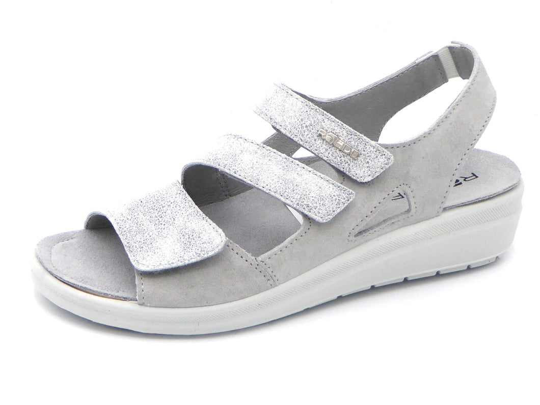 151-81-001 Dames Sandalen Comfort Rohde 5738-81  Lichtgrijs  (1580)