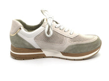 Afbeelding in Gallery-weergave laden, 133-13-009 Dames Veterschoenen  Sneaker Marco Tozzi 23732-114 Lichtbeige  (2273)
