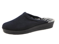 183-79-001 Dames Pantoffel-Muilen Gevoerd Rohde 2291-50 Donkerblauw  (2263)
