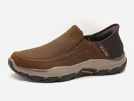 242-25-002 Heren Instappers Sportief Skechers Slip-ins Respected-Elgin 204810 CDB Middenbruin  (2400)