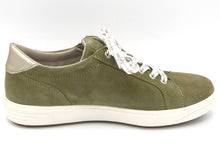 Afbeelding in Gallery-weergave laden, 133-63-001 Dames Veterschoenen  Sneaker Jana 23611-727 Middengroen Wijdte H (1822)
